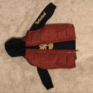 TIMBERLAND Toddler Hoodie and Vest size 2T